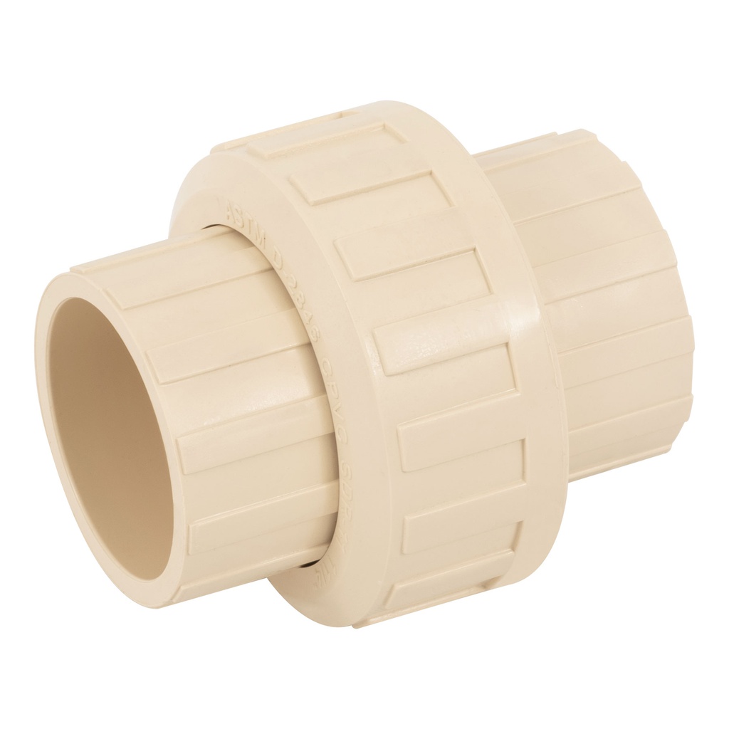 Tuerca union lisa de CPVC 1-1/2', Foset