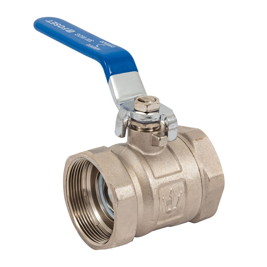 Valvula de esfera de laton, roscable 2', Foset