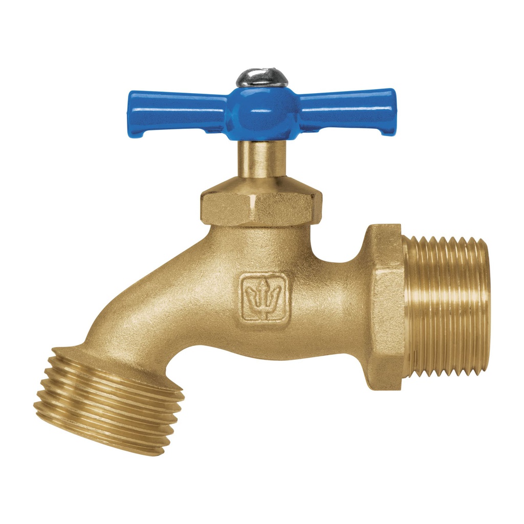 Llave para manguera, de laton, 180 g, entrada 3/4', Foset