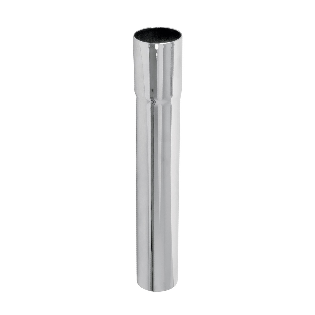Extension 20 cm laton cromado para contra de lavabo, 1-1/4'