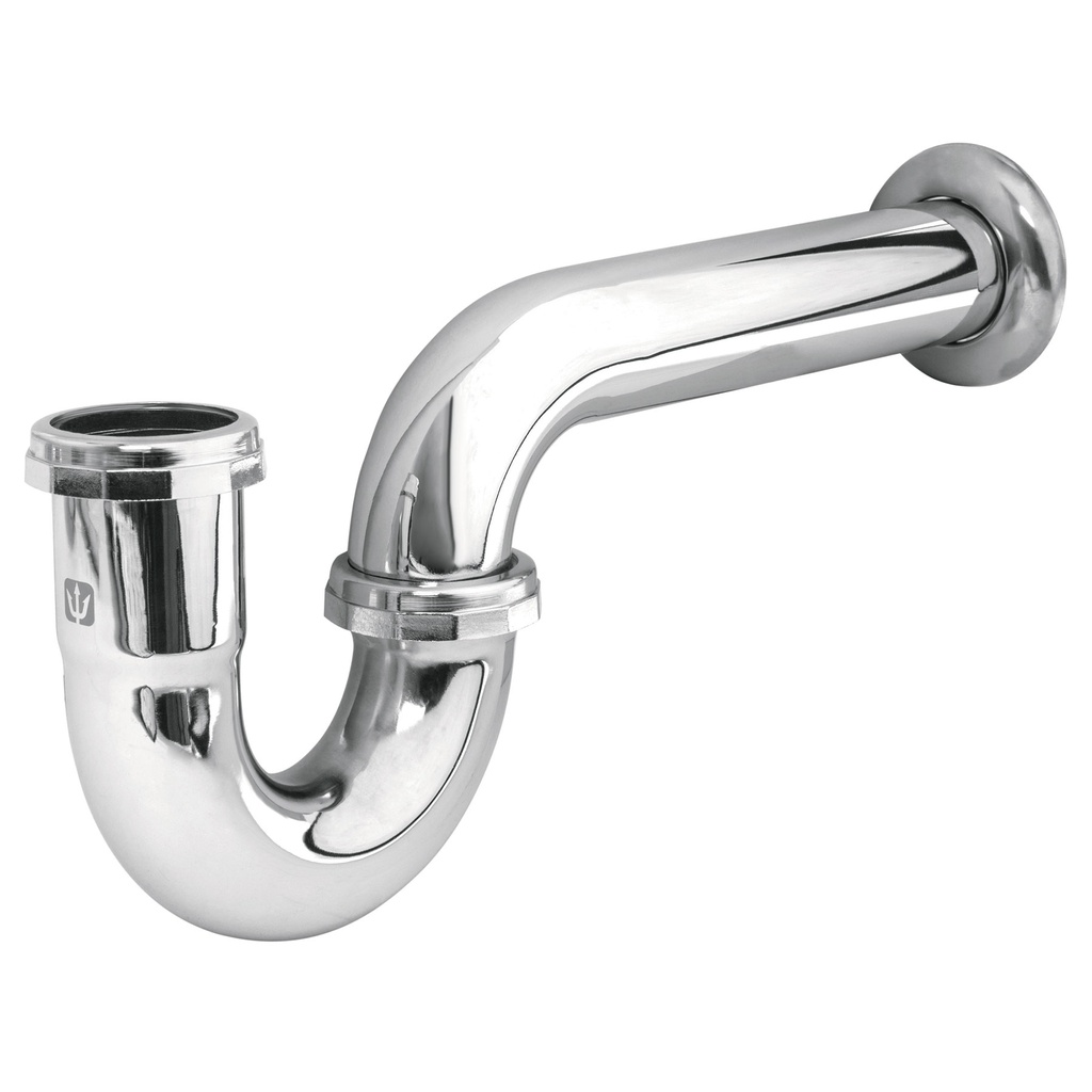 Cespol 1-1/2', sin contra, laton cromo, para fregadero