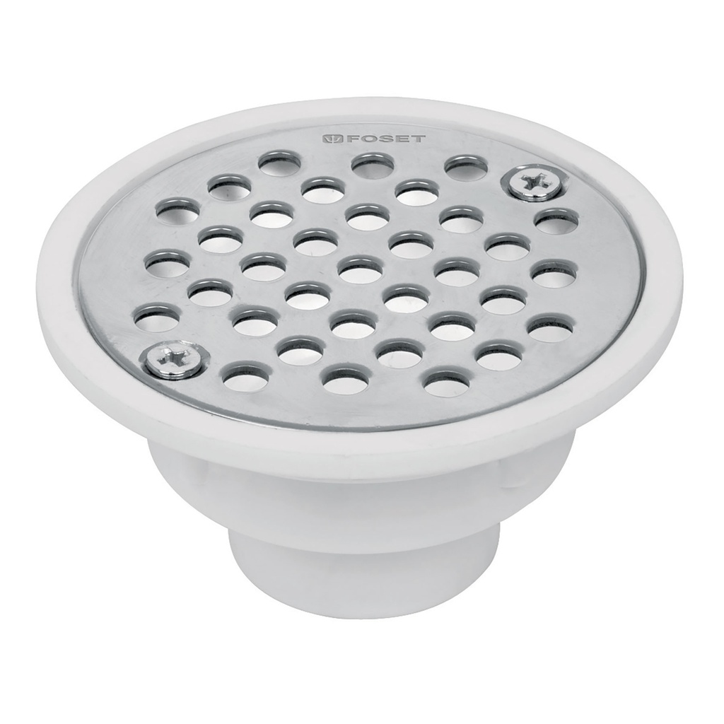 Resumidero polipropileno, redondo, modelo 'C', 3-3/4', Basic