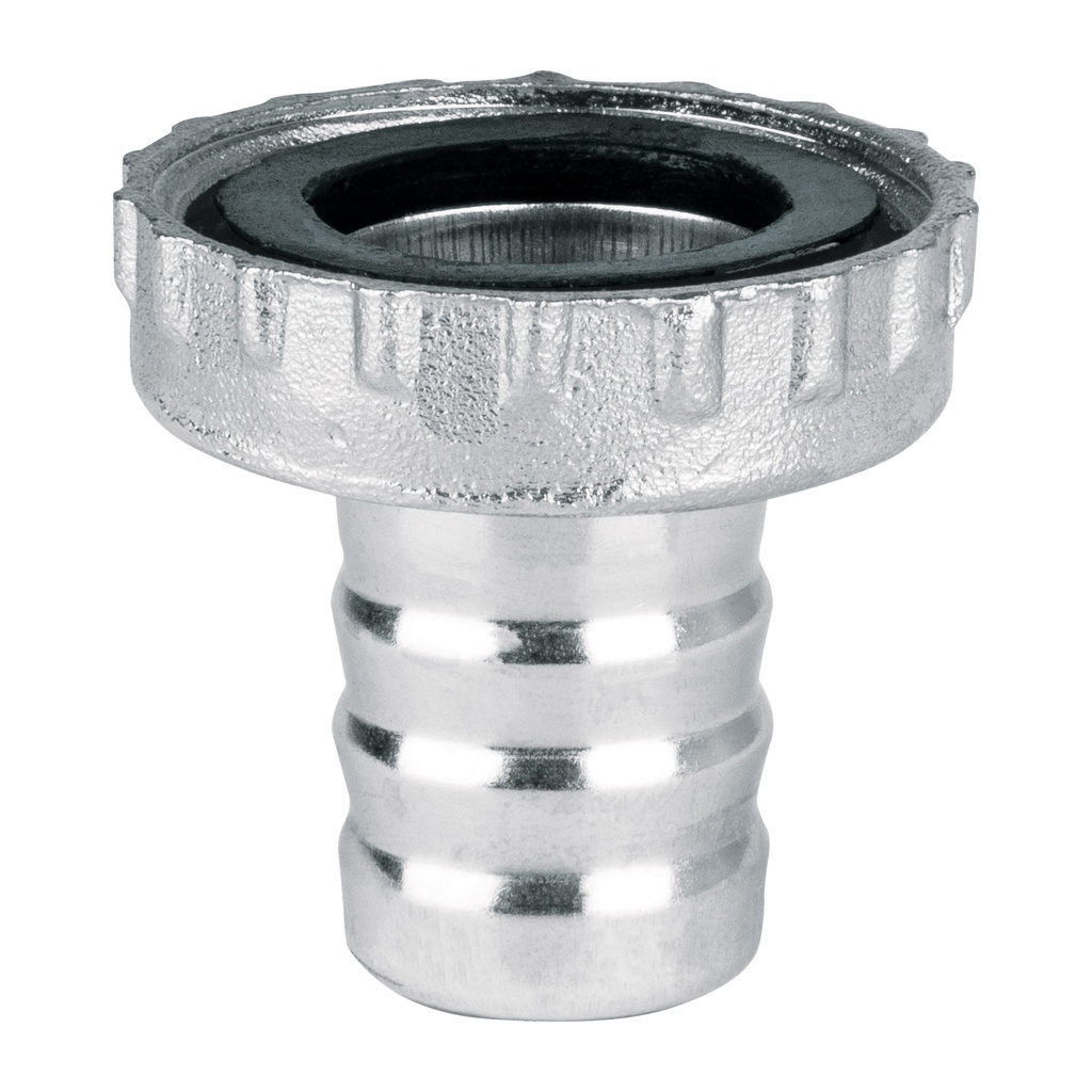 Adaptador metalico 1/2' para manguera, Foset