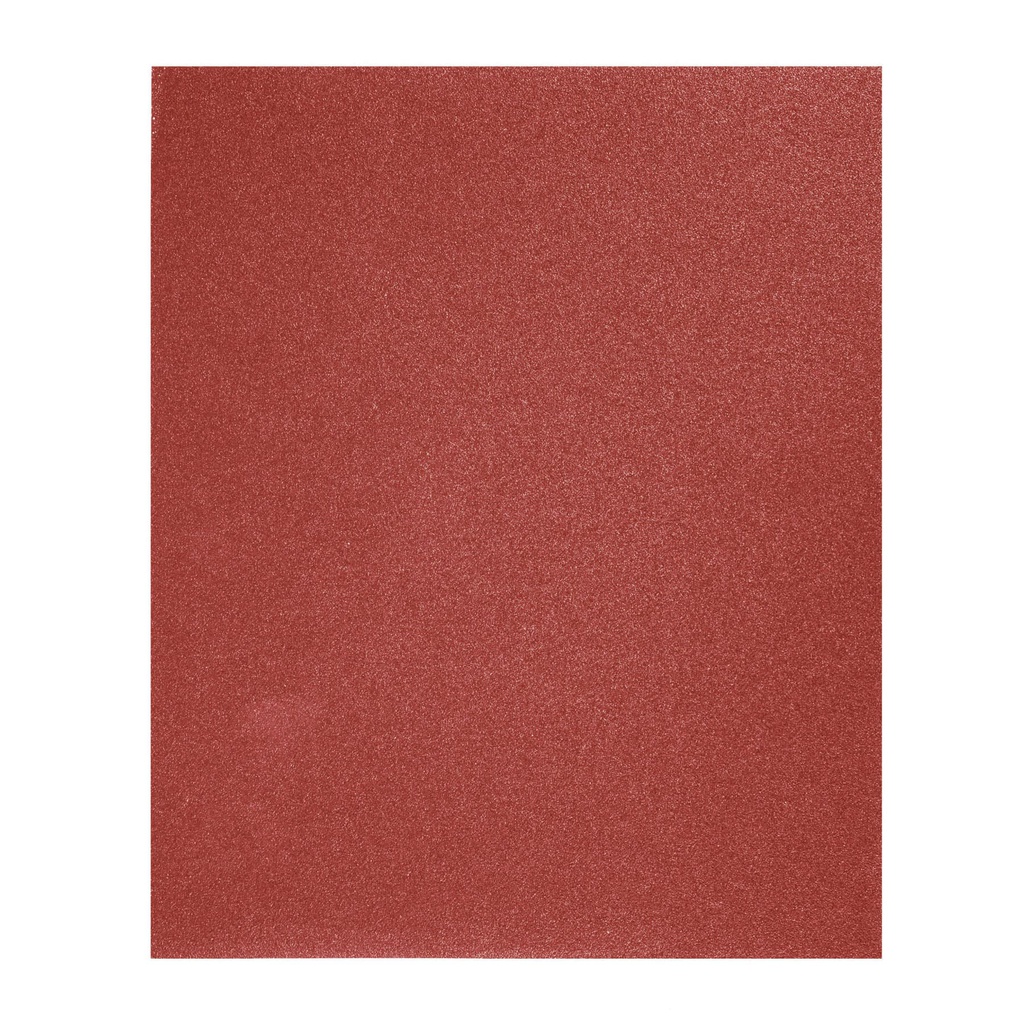 Lija de esmeril roja grano 100 de oxido de aluminio, Truper