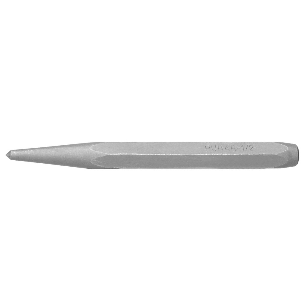 Punzon 1/2' para barrenar, largo 5-1/2', Truper