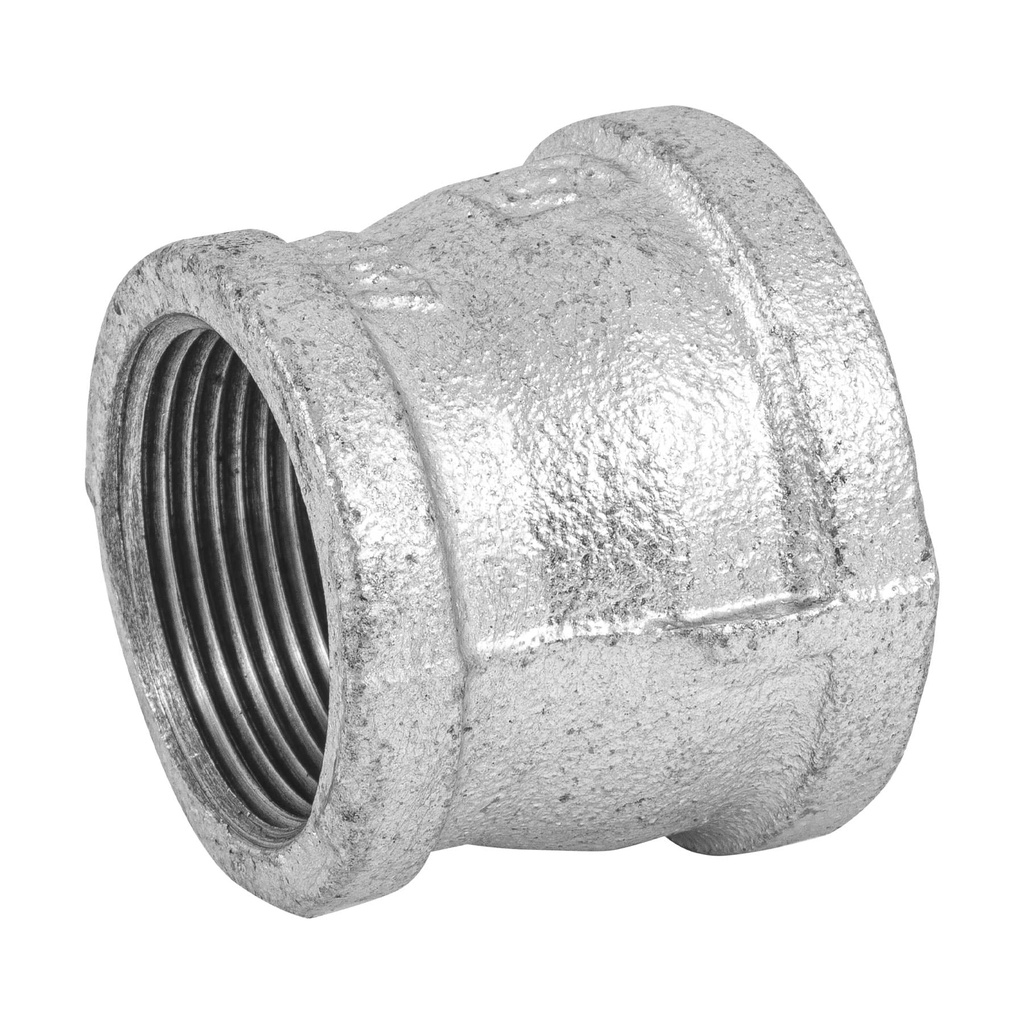 Reduccion campana acero galvanizado 1-1/2'x1-1/4', Foset