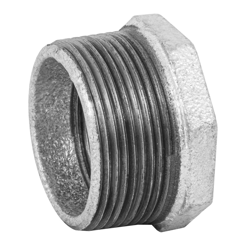 Reduccion bushing acero galvanizado 1-1/2 x1-1/4', Foset