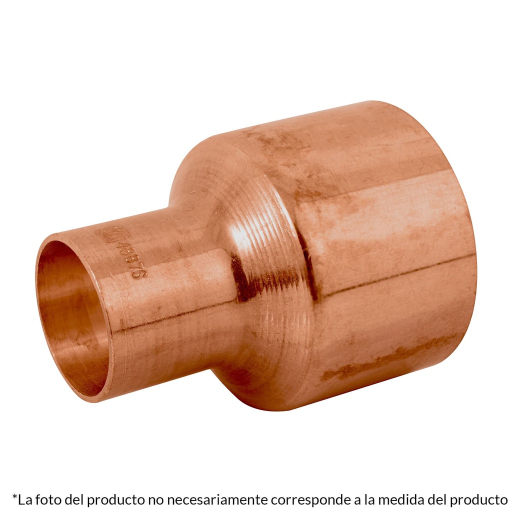 Cople reduccion bushing cobre 1-1/4 x 1/2', Foset