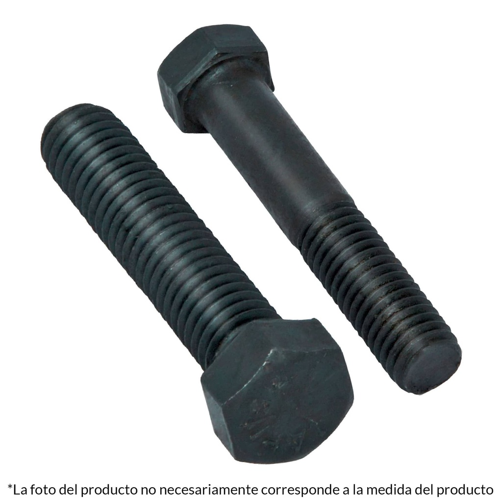 Bolsa con 80 tornillos 1/4' x 1-1/2' de acero, grado 5