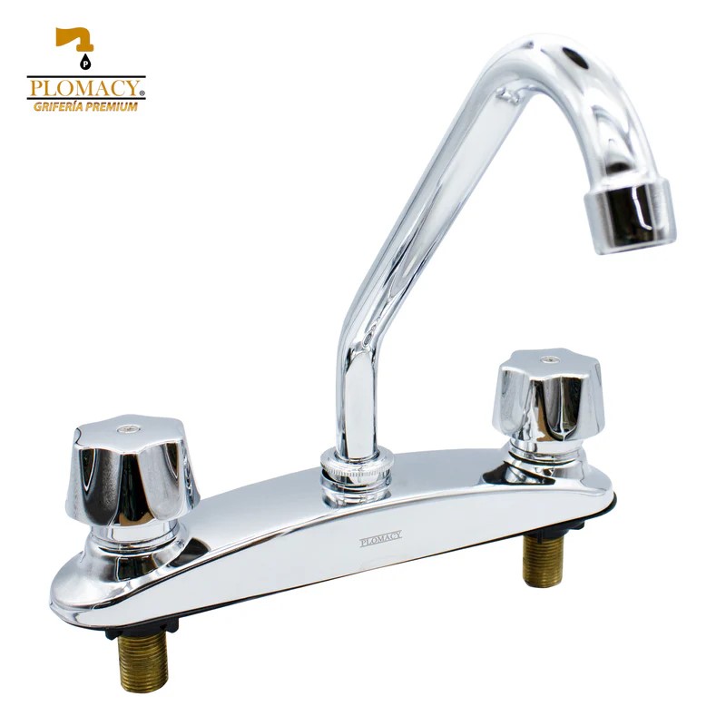 Mezcladora Para Fregadero 8" Maneral Tipo Universal  Plomacy  (PM8GC)