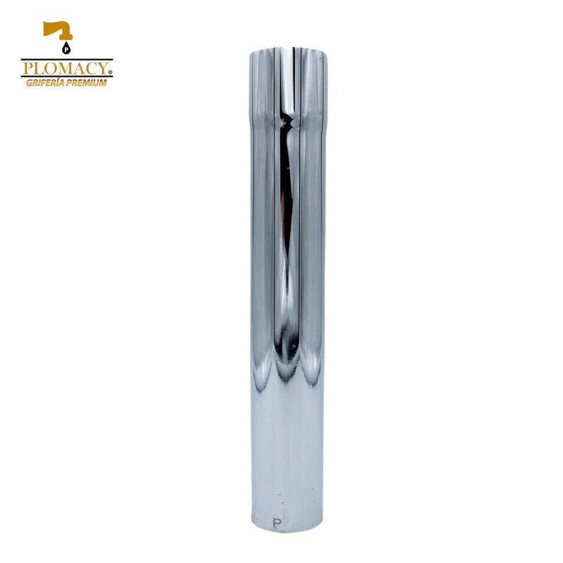 Extension Lavabo Acero Inox. 1 1/4" x 20cm. Plomacy (EL31)