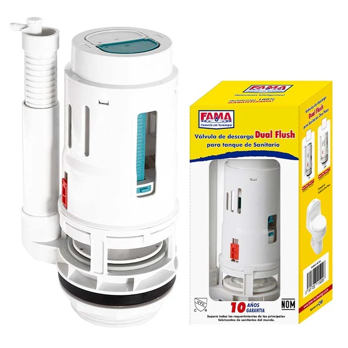 Valvula de Salida Para Sanitario Dual-Flush 3" Para Dos Piezas  (AH-21) (1721)