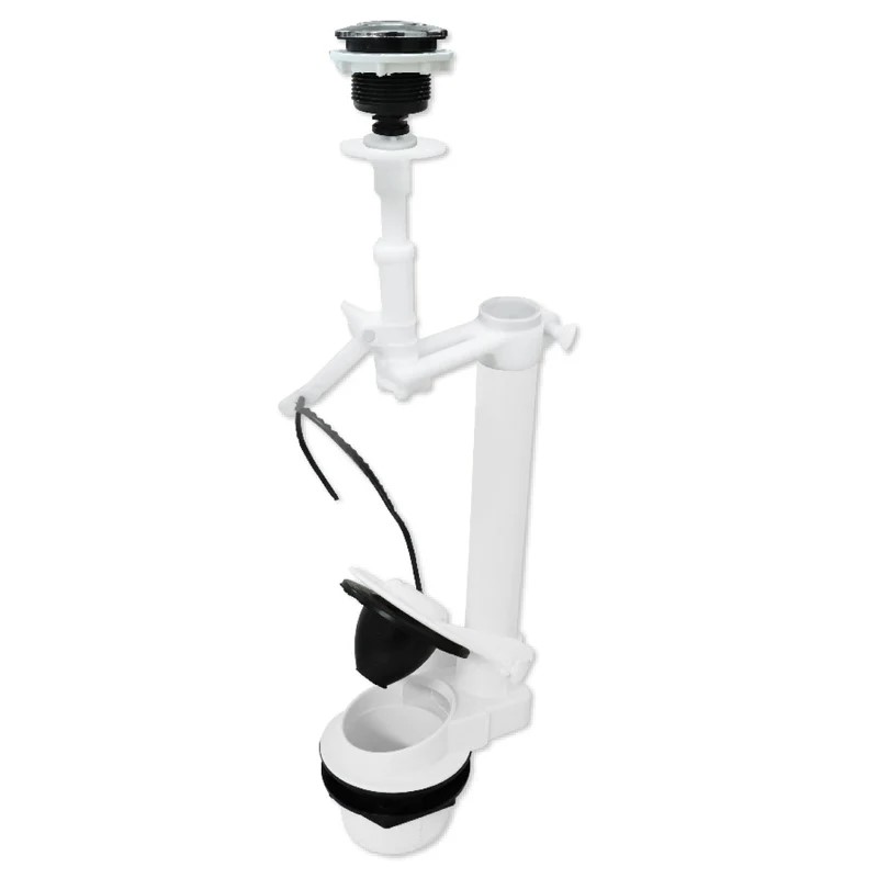 Valvula de Descarga Para Sanitario 3&quot; Roscada Con Pulsador Inteligente de 38mm.  (2592)