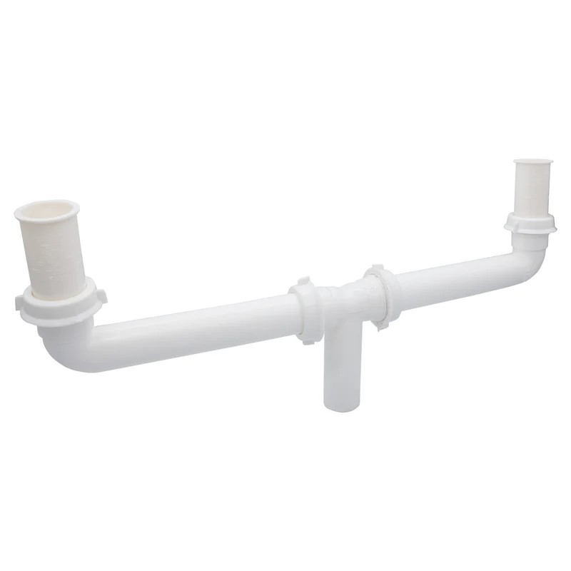 Salida Doble Tarja Con Extensiones Ceja 4"   (2245)