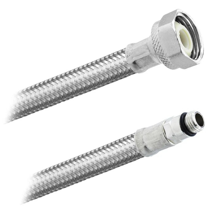 FamaFlex Premium Para Monomando 1/2&quot; FIP x 3/8&quot; U.N.F. x 40cm.-16&quot;  (3551)