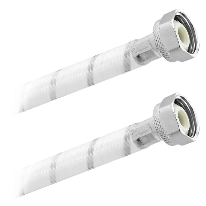FamaFlex Poli-Acetal Para Agua Potable 1/2" FIP x 1/2" FIP x 100cm.-40"  (3804)