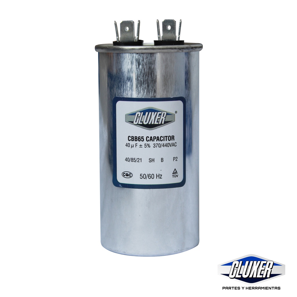 1 Capacitor De 40 Mf Dual 440-370vac +-5% 50/60hz