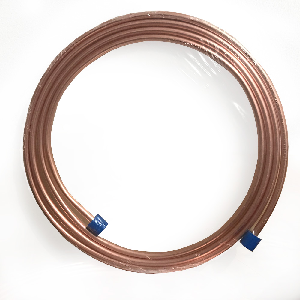 1 Tubo Cobre Flexible 3/8 5mts Cluxer