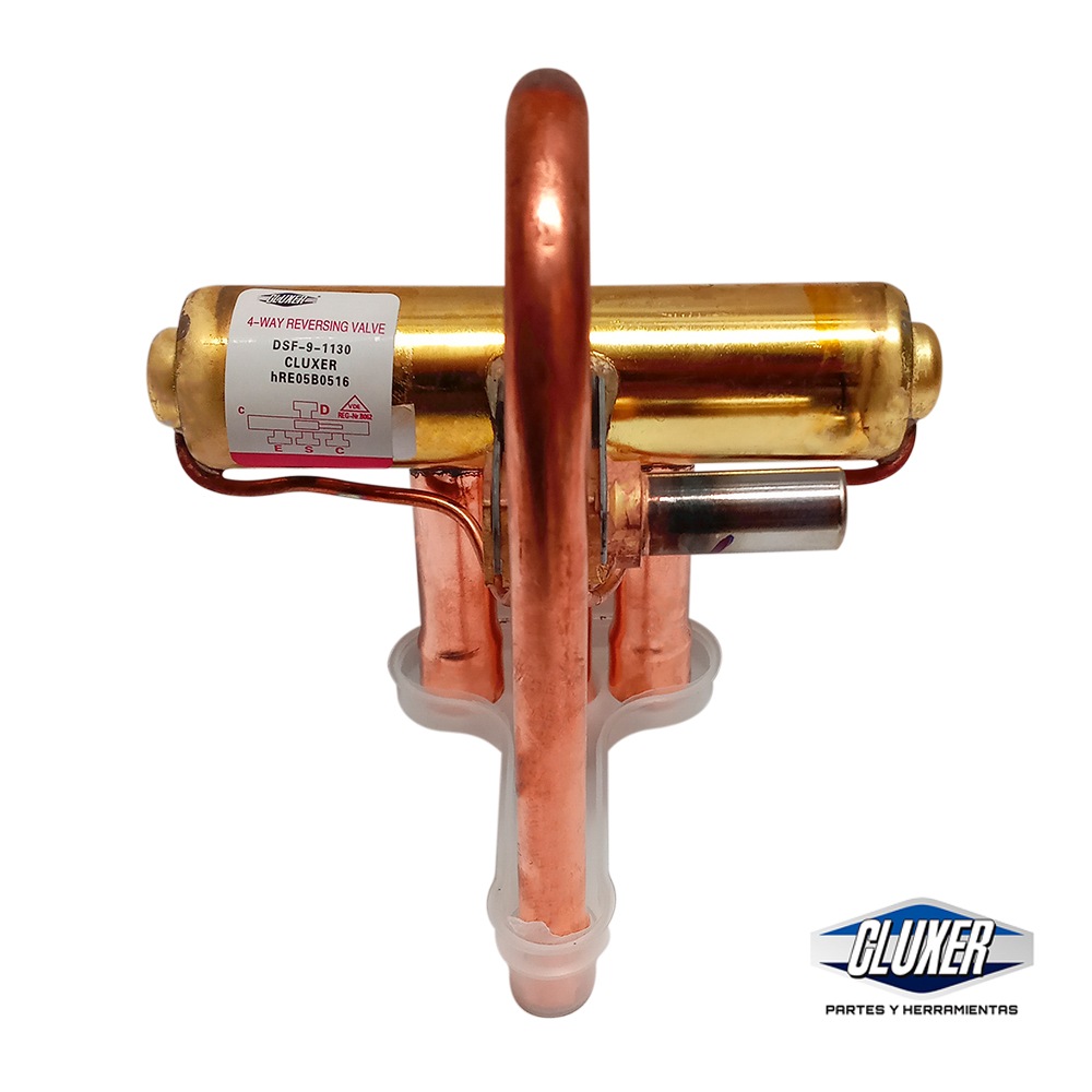 1 Valvula Reversible 1.5 Tonelada, 220v Cluxer