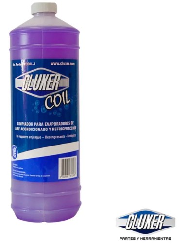 1 Limpiador Morado De Serpentin Coil Cleaner 1 Litro 