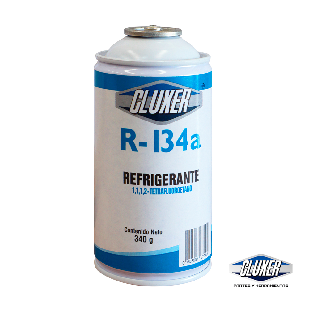 Gas Refrigerante R134A 340gr Modelo: CXR134A-340 Marca CLUXER