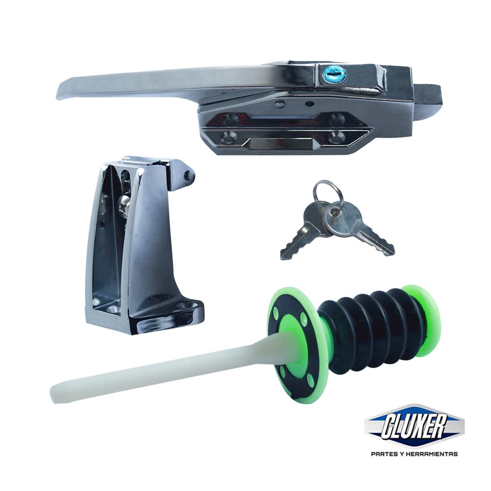 Cerrojo Completo para Puerta Cuarto Frio, Modelo: CX1178 Marca CLUXER