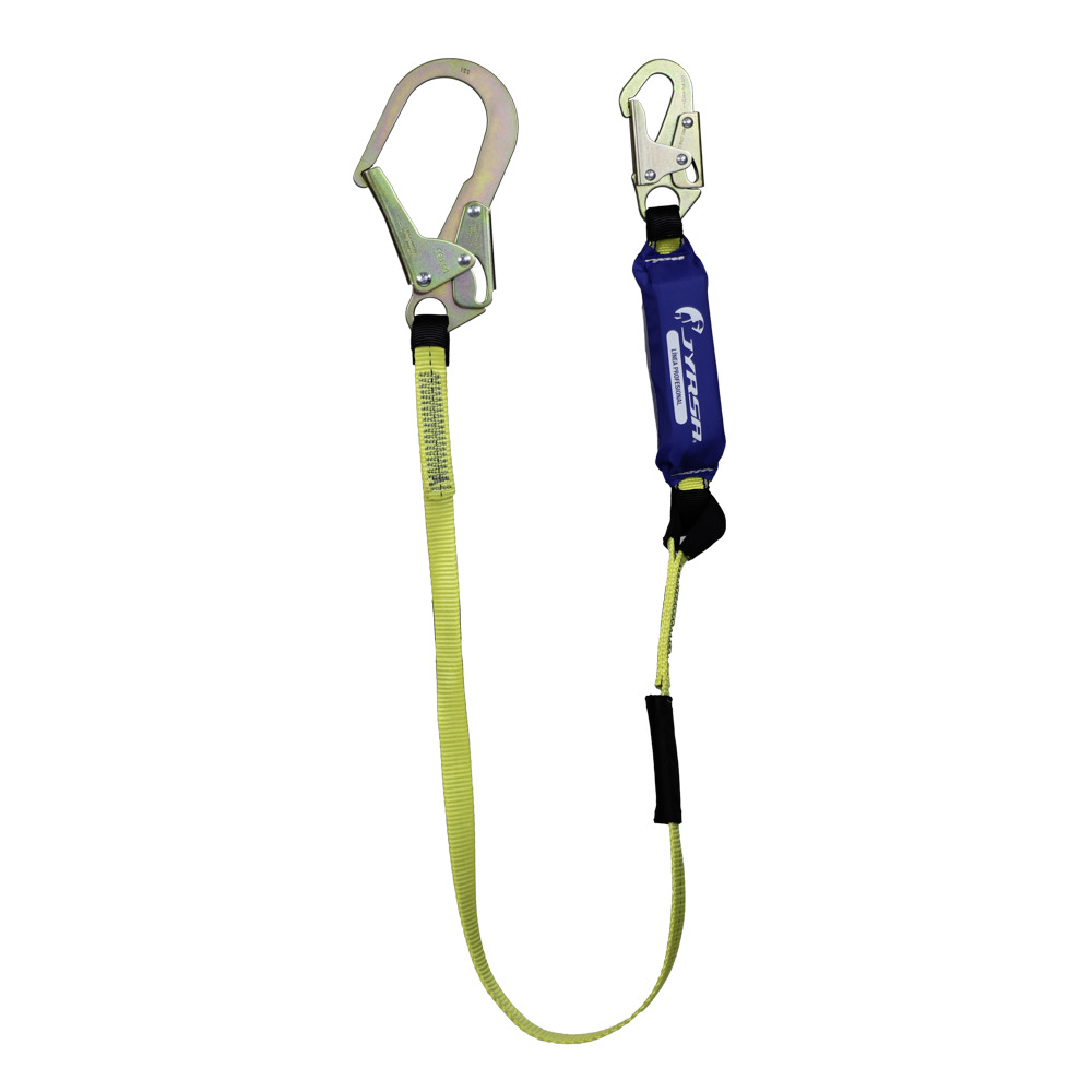 AMORTIGUADOR CON BANDA DE NYLON DE 1 PULG. x 1.83 MTS. Y GANCHO GRANDE.