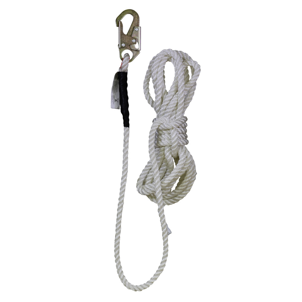 CUERDA DE NYLON DE 40.0 MTS DE 5/8 PULG. CON UN GANCHO
