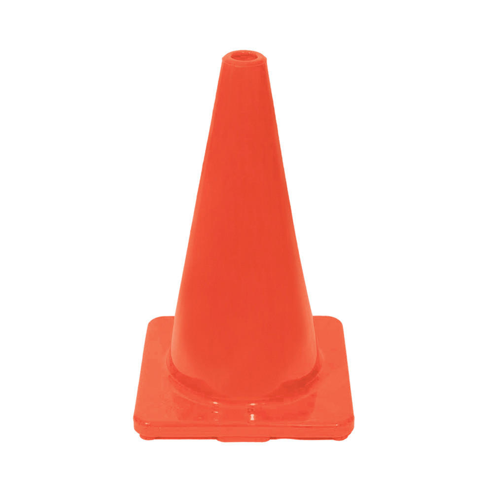 CONO ANARANJADO BRILLOSO DE 45 CMS.