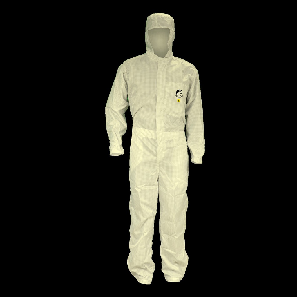 OVEROL ECOFRIENDLY ANTIESTATICO AMARILLO, T-MD.