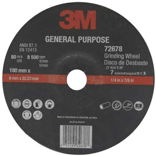 DISCO DESB.3M BLACK  7”  72678