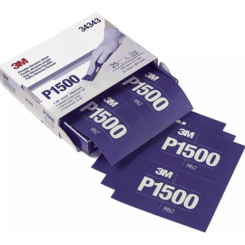 LIJA 3M FLEX. 5.5x6.8” # 1500  34343