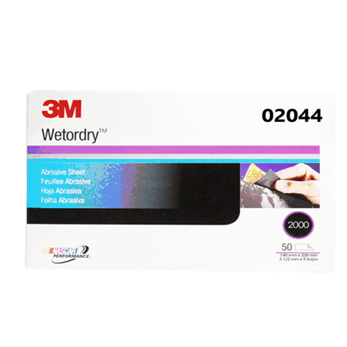 Lija 3M Imper.5.5x9”#2000 2044