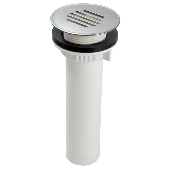 CONTRA DE PVC C/REJILLA DE ACERO INOX P/FREG