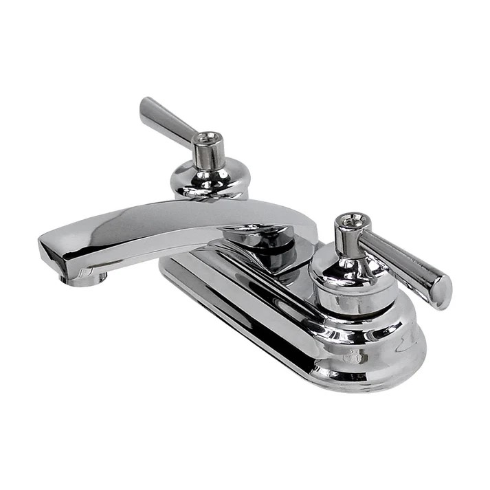 MEZCLADORA LAVABO 1/4 VUELTA CHAP.LATON