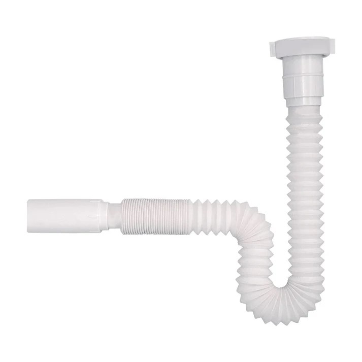 MEDIA TRAMPA DE POLIPROPILENO FLEXIBLE P/LAVABO