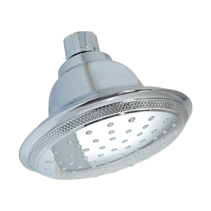 REGADERA REDONDA DE 4.5” DE ABS ACAB.CROMO