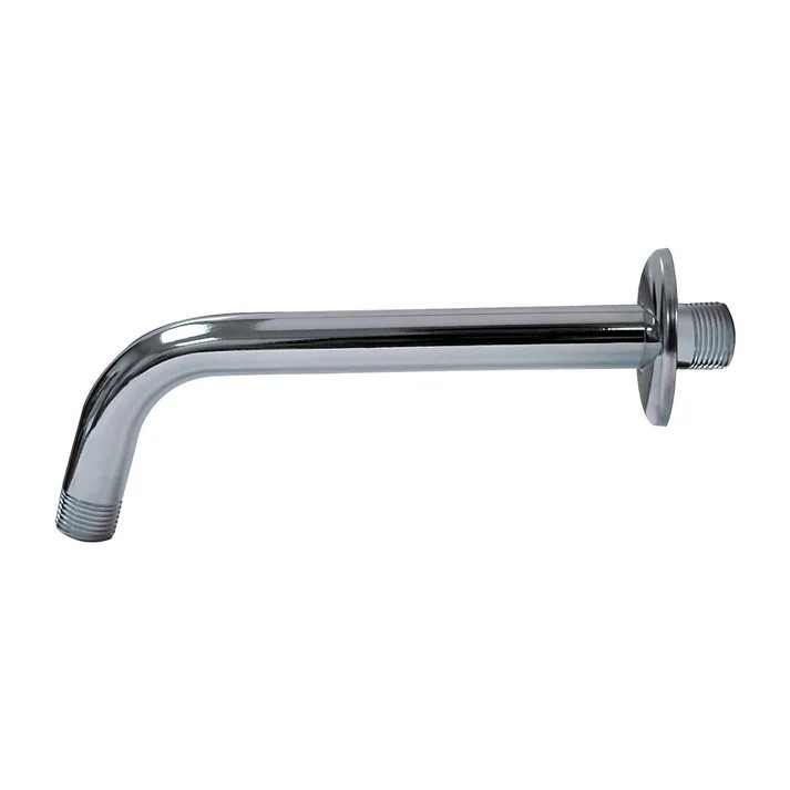 BRAZO REDONDO 21CM D/FIERRO CROMADO CON CHAPETON