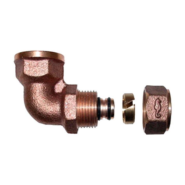 CODO COMBINADO FIERRO PLASTICO 13 MM.