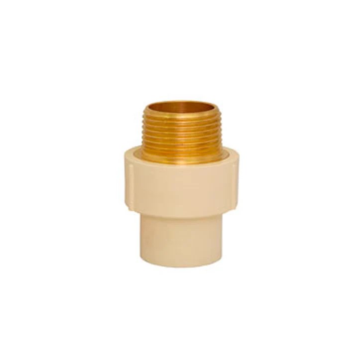 COPLE MACHO C/ROSCA COBRE 25MM CPVC