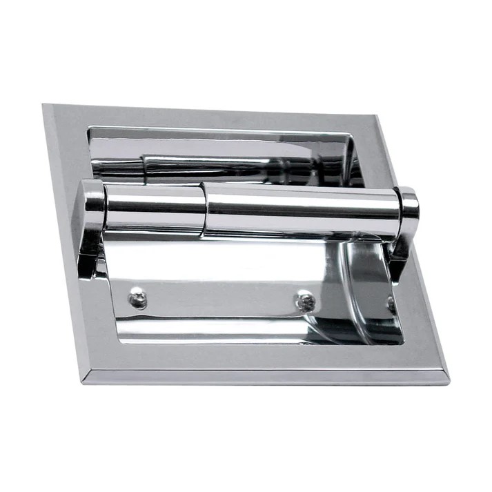 PAPELERA EMPOTRAR CROMADA