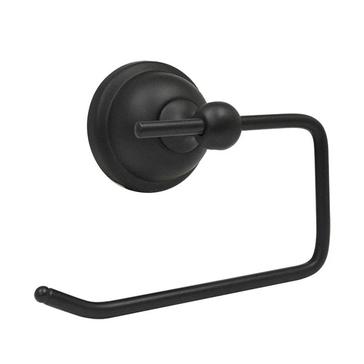 PORTA ROLLO ACABADO NEGRO