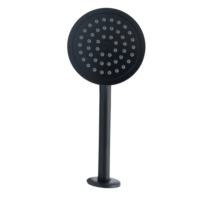 REGADERA REDONDA DE 9.2 CM 0 AC.NEGRO