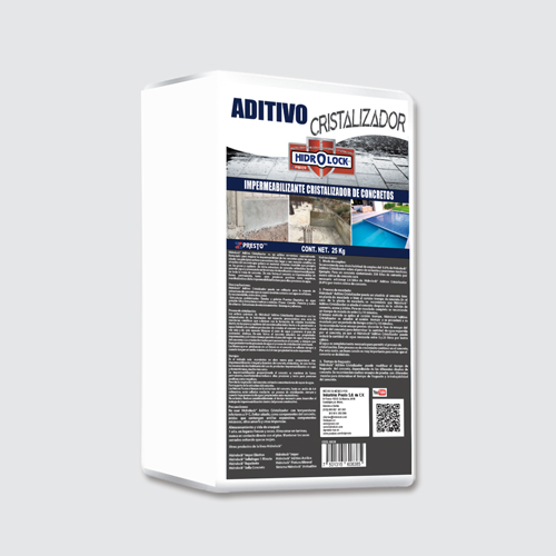 ADITIVO CRISTALIZADOR SACO 25 KG