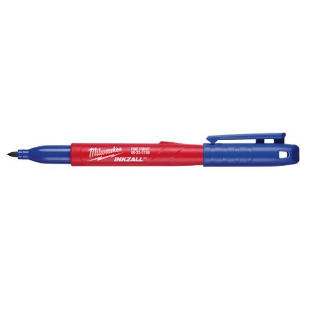 MARCADOR INKZALL FINO AZUL