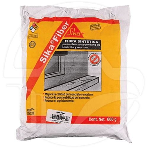 Sika fiber bolsa biodeg 600gr