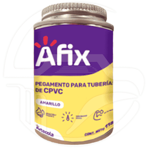 AFIX ADH.CPVC AMAR. 118ml.