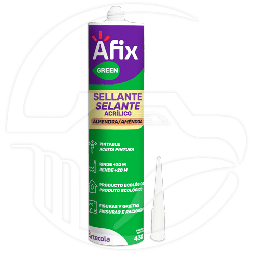 AFIX GREEN SELL.ACRILICO ALMENDRA  430gr.