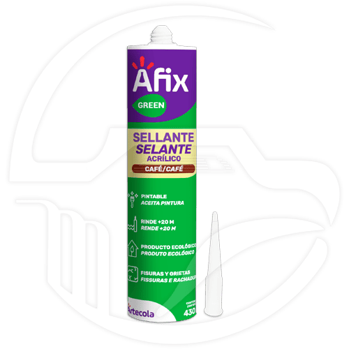 AFIX GREEN SELL.ACRILICO CAFE 430gr.