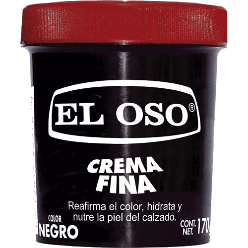 CREMA EL OSO 170ML. NEGRA